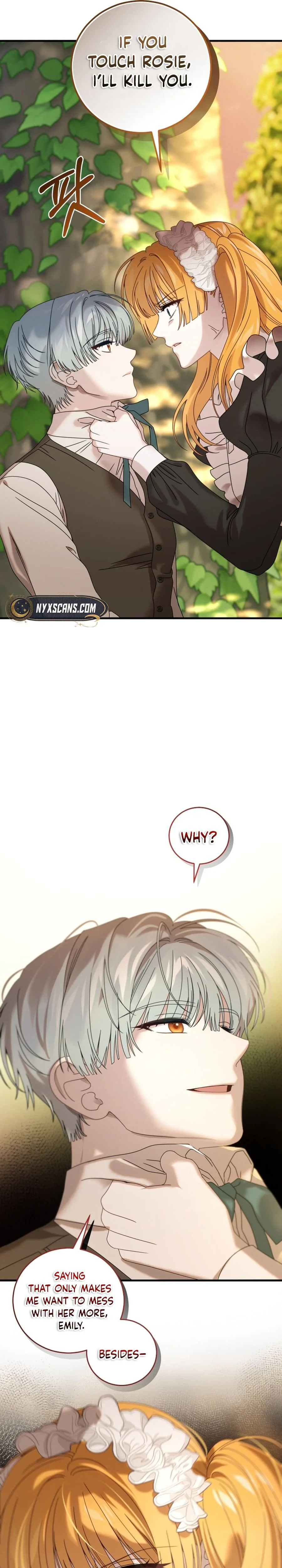 The obsessive, unhinged male lead is trying to imprison me. Chapter 40 Page 28