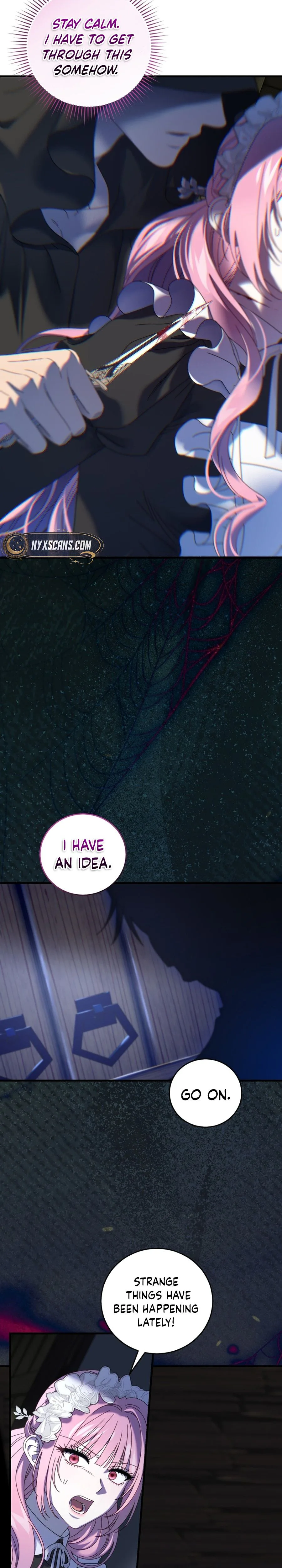 The obsessive, unhinged male lead is trying to imprison me. Chapter 41 Page 5