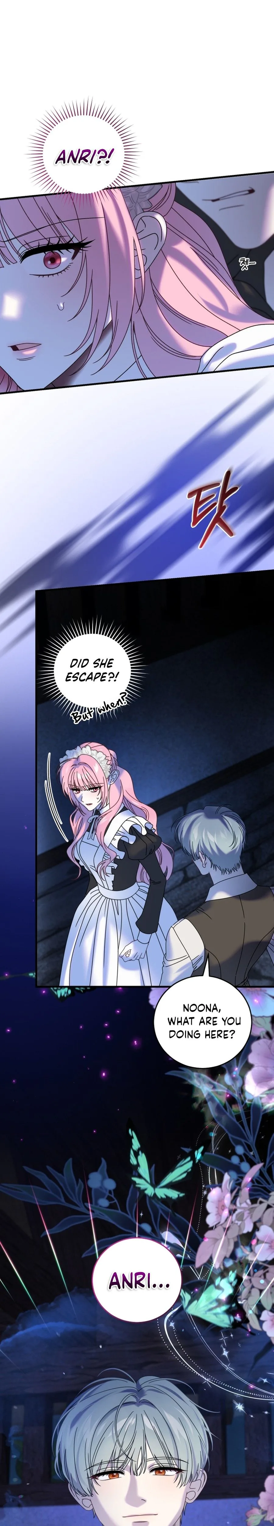 The obsessive, unhinged male lead is trying to imprison me. Chapter 41 Page 8