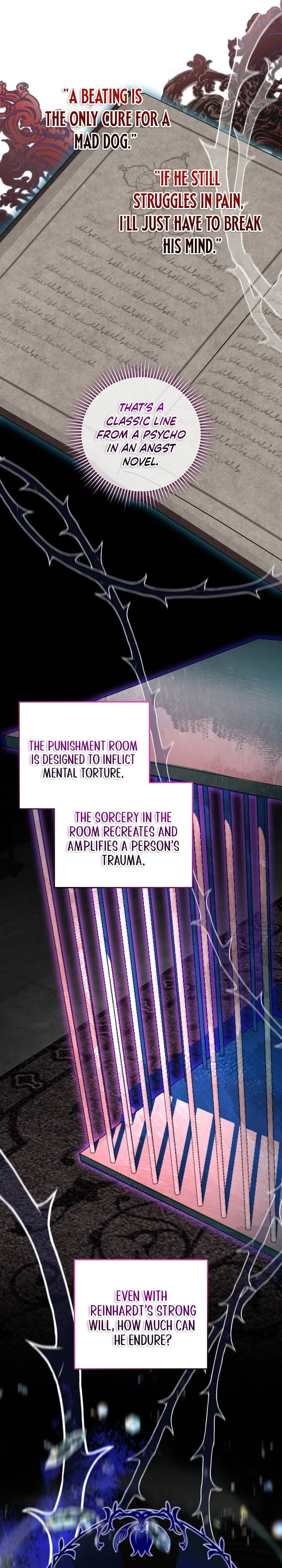 The obsessive, unhinged male lead is trying to imprison me. Chapter 41 Page 19