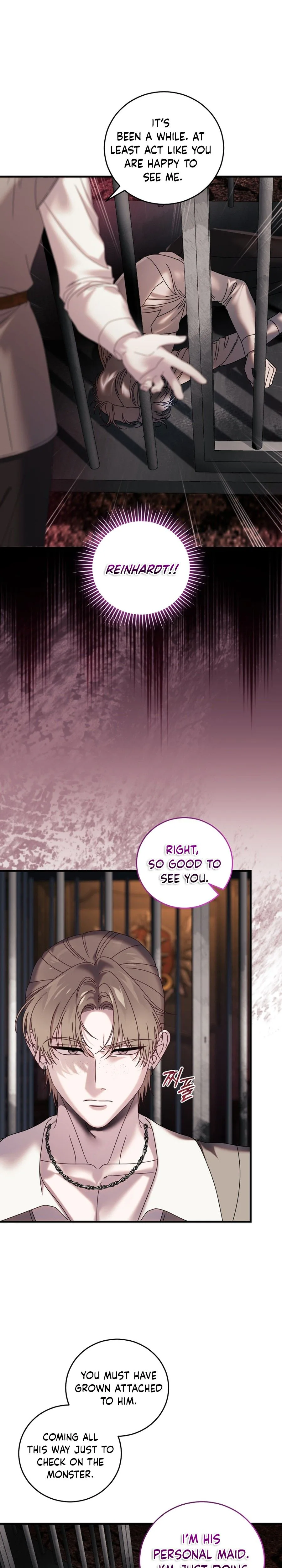 The obsessive, unhinged male lead is trying to imprison me. Chapter 41 Page 22
