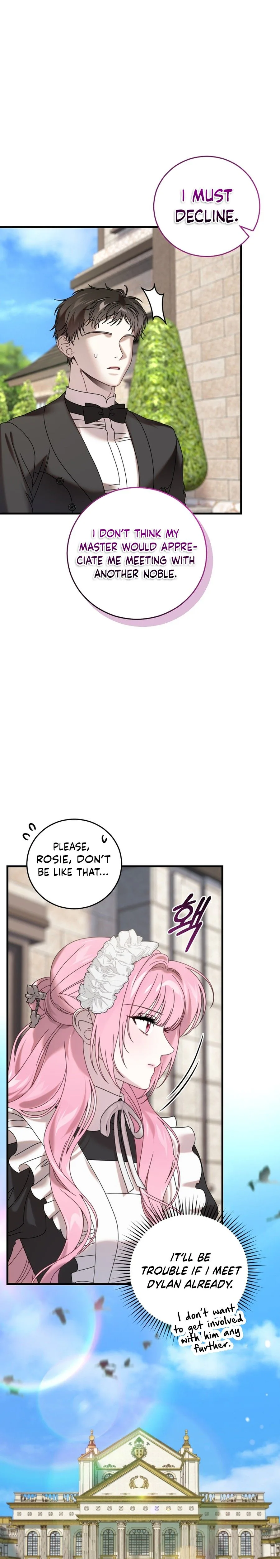 The obsessive, unhinged male lead is trying to imprison me. Chapter 41 Page 28