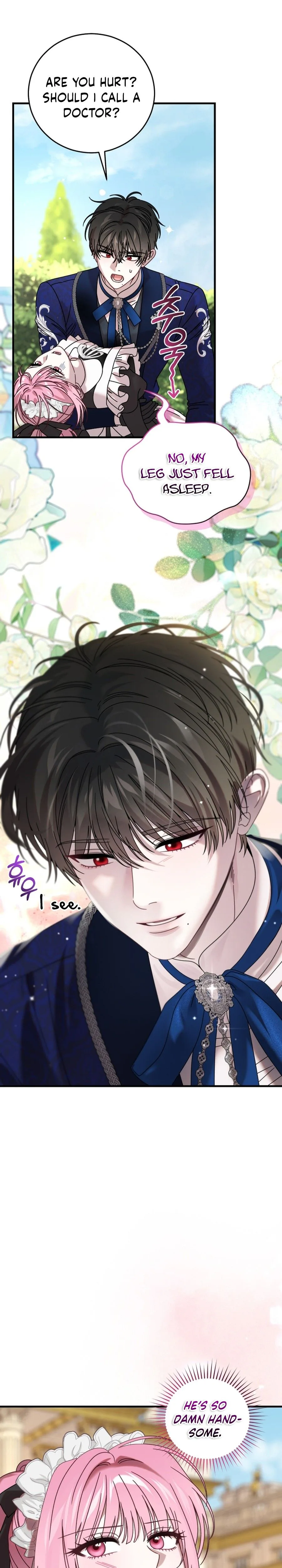 The obsessive, unhinged male lead is trying to imprison me. Chapter 41 Page 40