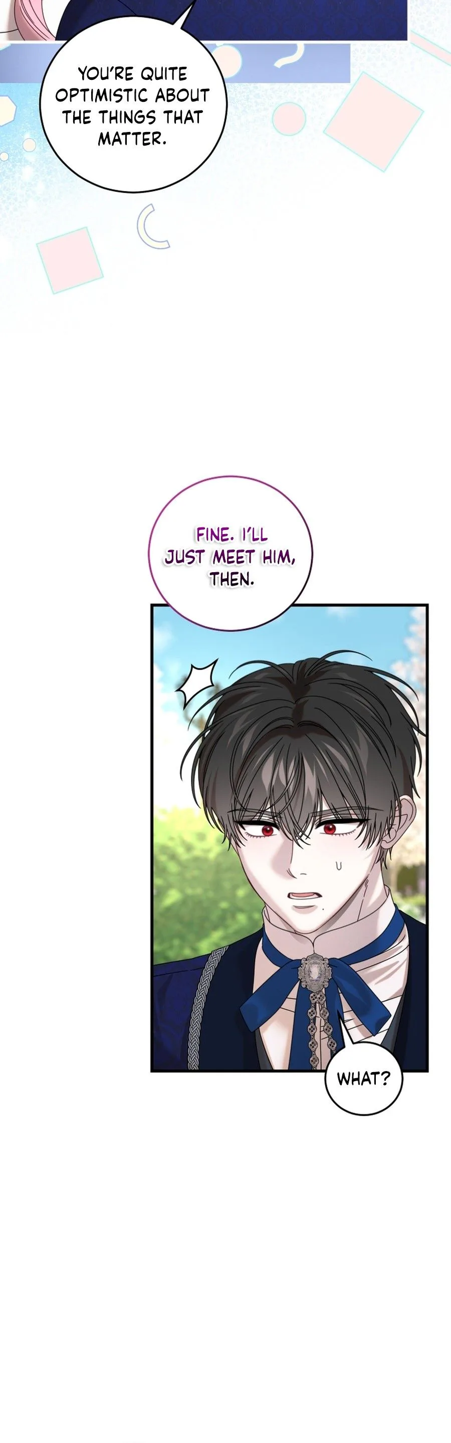 The obsessive, unhinged male lead is trying to imprison me. Chapter 41 Page 42