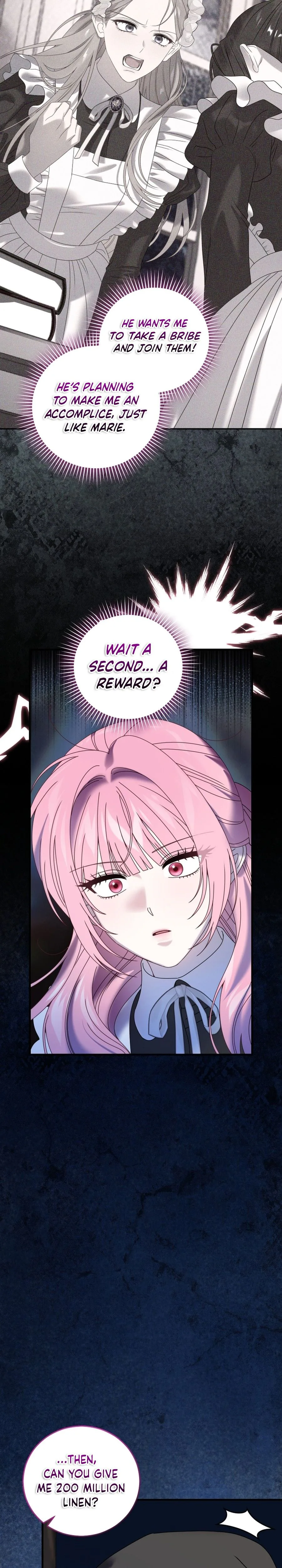 The obsessive, unhinged male lead is trying to imprison me. Chapter 39 Page 8