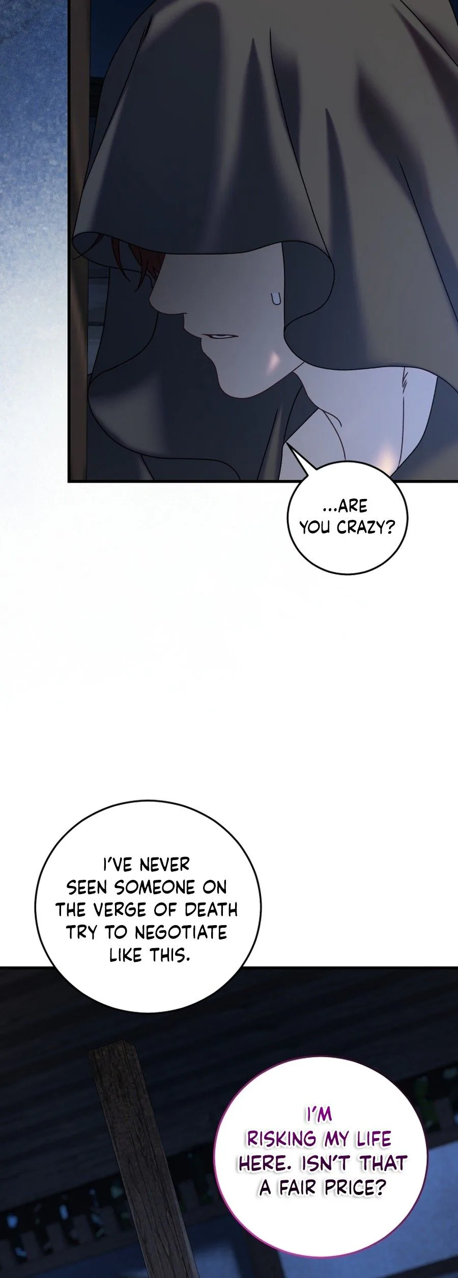 The obsessive, unhinged male lead is trying to imprison me. Chapter 39 Page 9