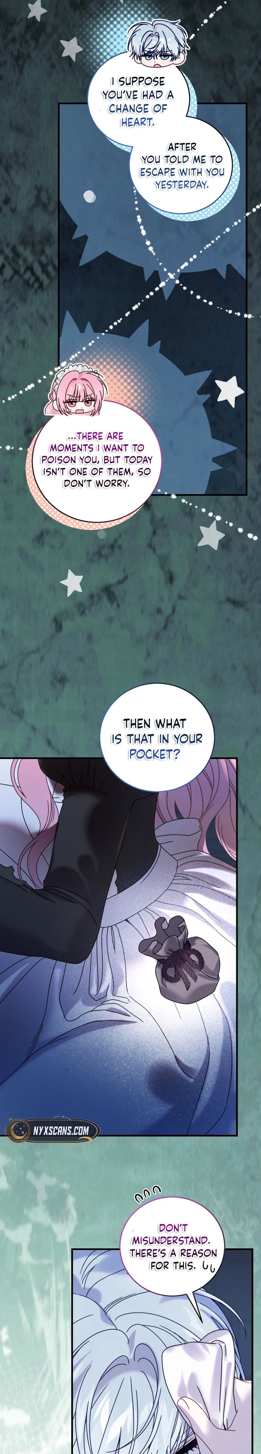 The obsessive, unhinged male lead is trying to imprison me. Chapter 39 Page 32