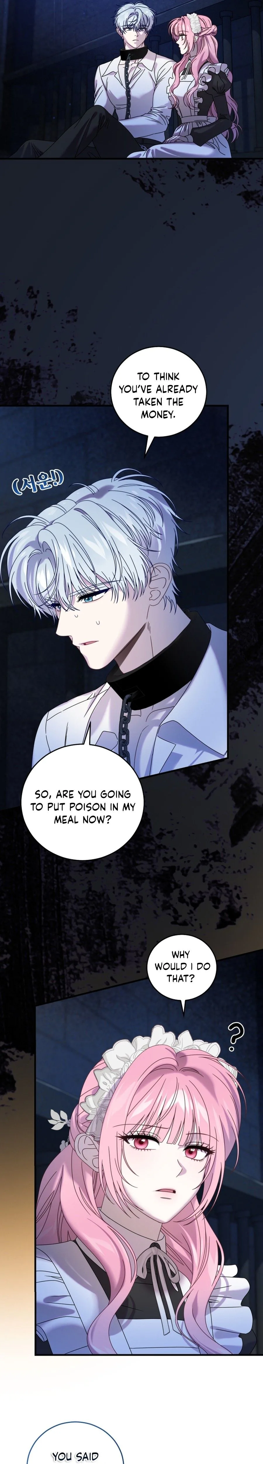 The obsessive, unhinged male lead is trying to imprison me. Chapter 39 Page 34
