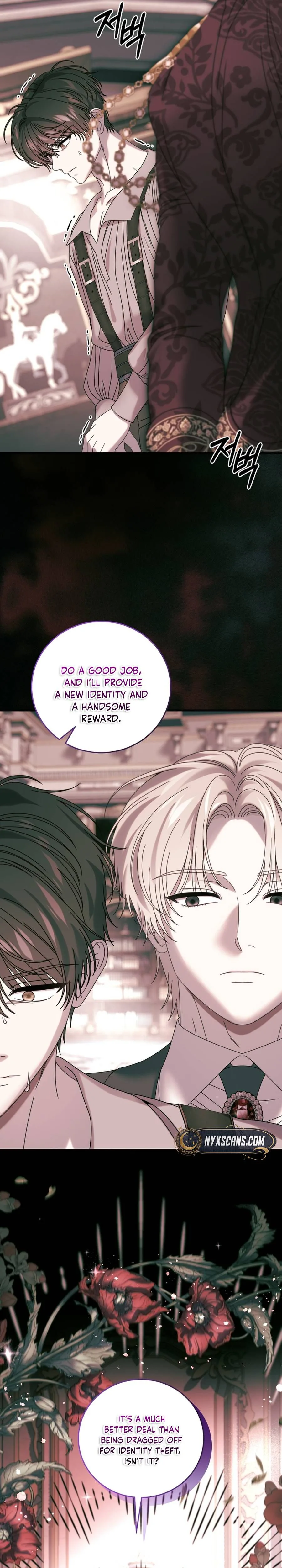 The obsessive, unhinged male lead is trying to imprison me. Chapter 33 Page 22