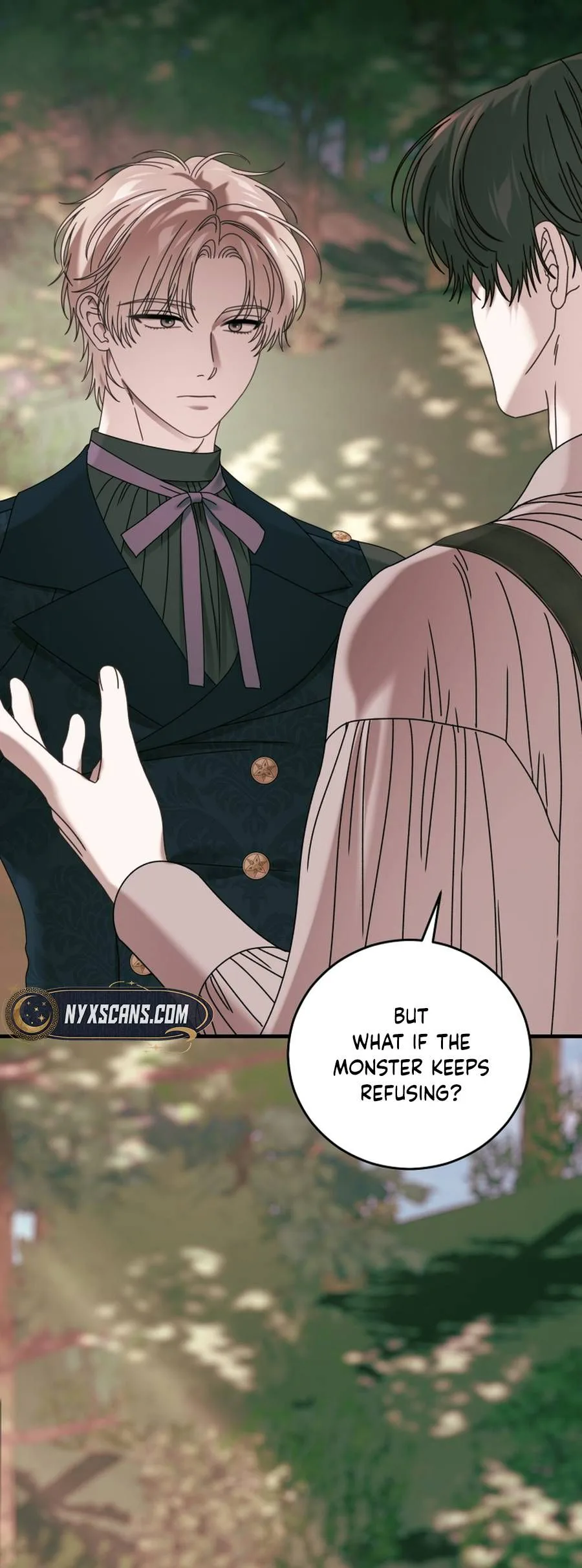 The obsessive, unhinged male lead is trying to imprison me. Chapter 33 Page 27