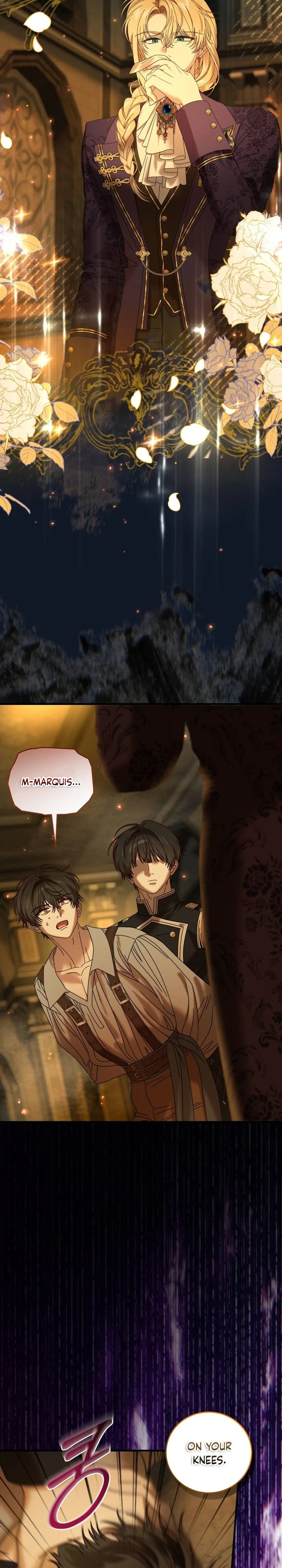 The obsessive, unhinged male lead is trying to imprison me. Chapter 33 Page 38