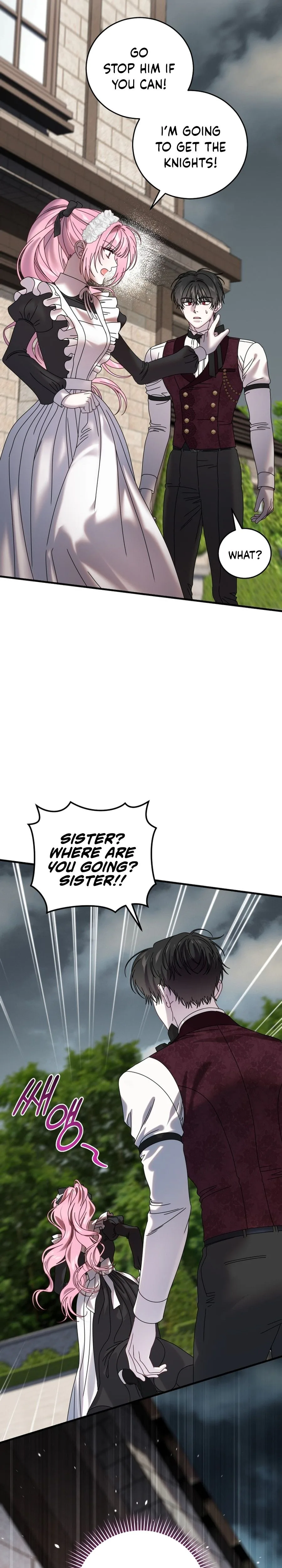 The obsessive, unhinged male lead is trying to imprison me. Chapter 43 Page 14