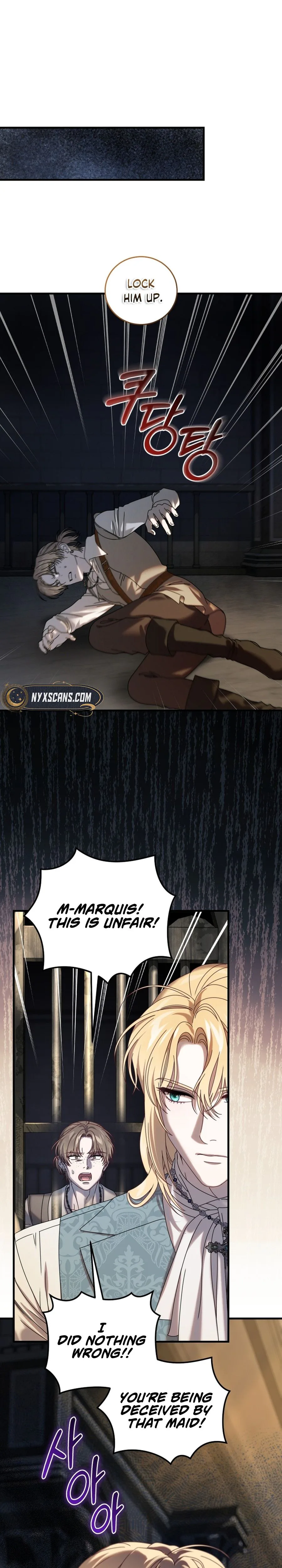 The obsessive, unhinged male lead is trying to imprison me. Chapter 43 Page 17