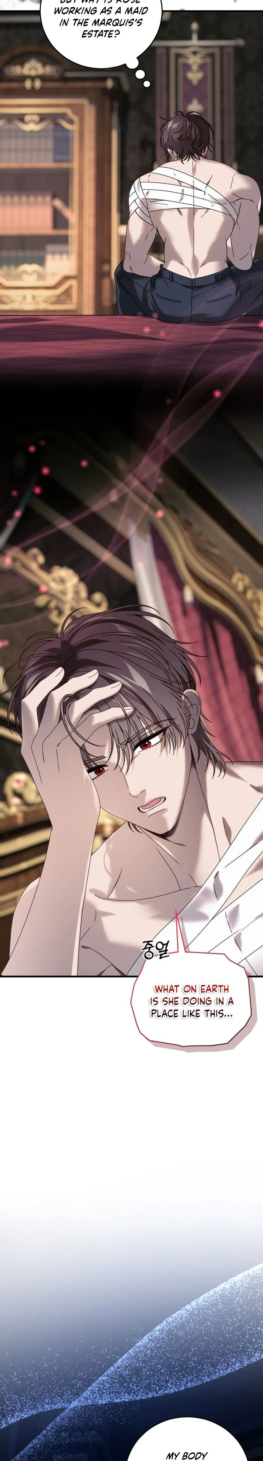 The obsessive, unhinged male lead is trying to imprison me. Chapter 43 Page 29