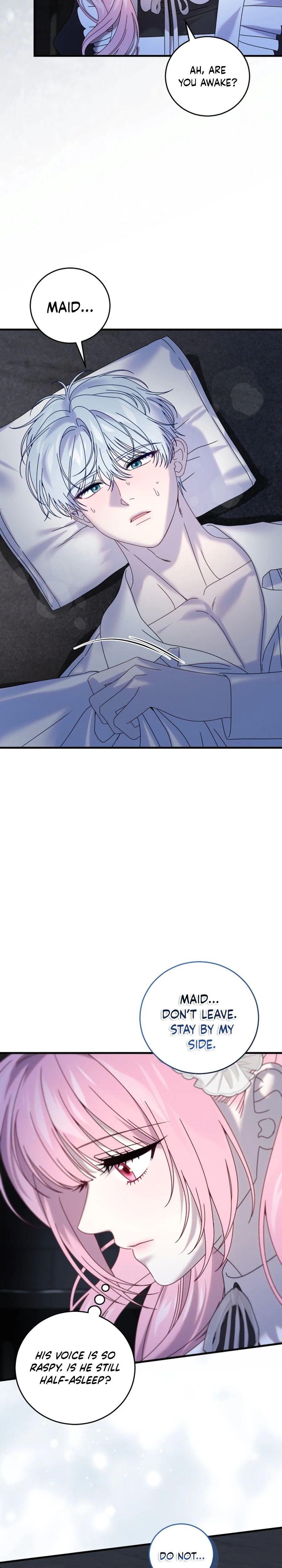 The obsessive, unhinged male lead is trying to imprison me. Chapter 43 Page 32