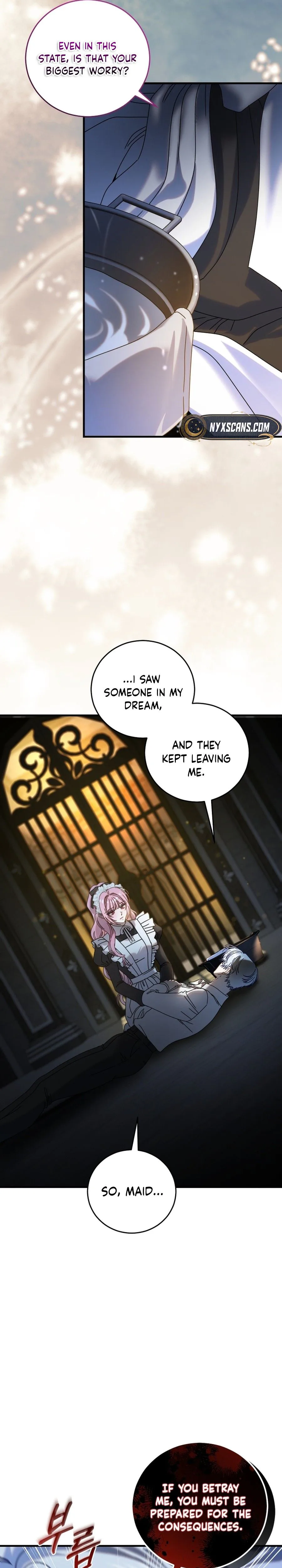 The obsessive, unhinged male lead is trying to imprison me. Chapter 43 Page 34