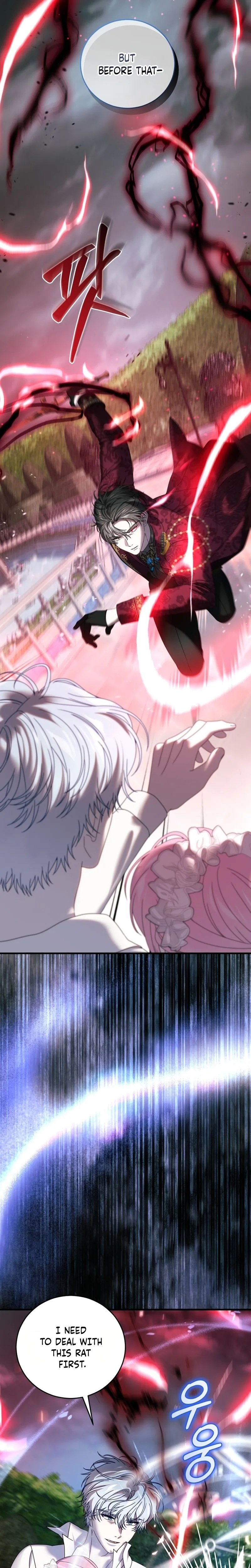 The obsessive, unhinged male lead is trying to imprison me. Chapter 36 Page 8