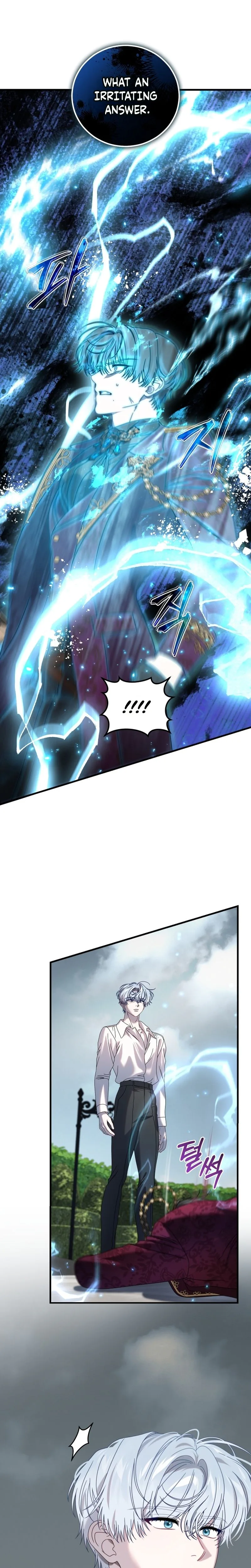 The obsessive, unhinged male lead is trying to imprison me. Chapter 36 Page 22