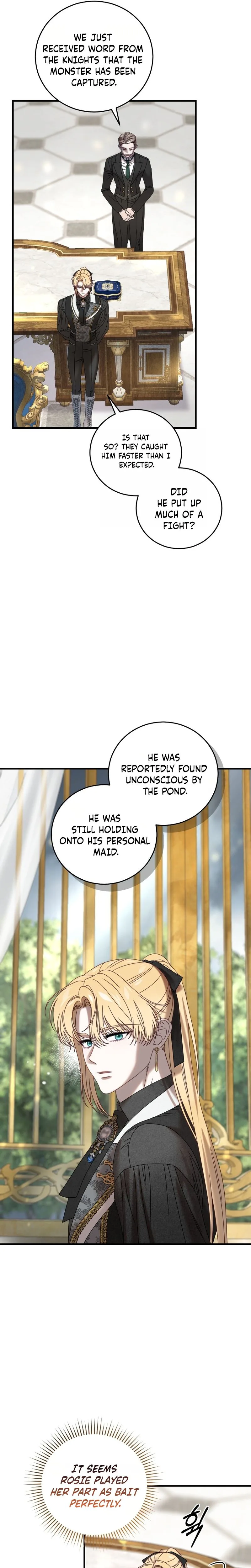 The obsessive, unhinged male lead is trying to imprison me. Chapter 36 Page 28