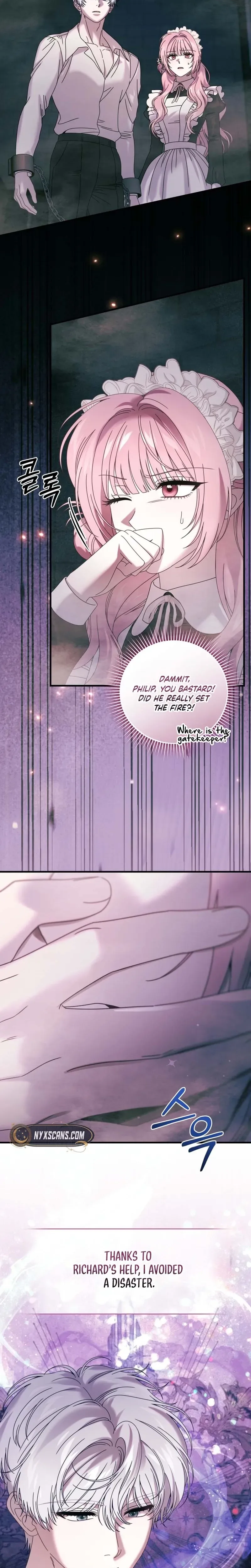 The obsessive, unhinged male lead is trying to imprison me. Chapter 34 Page 11