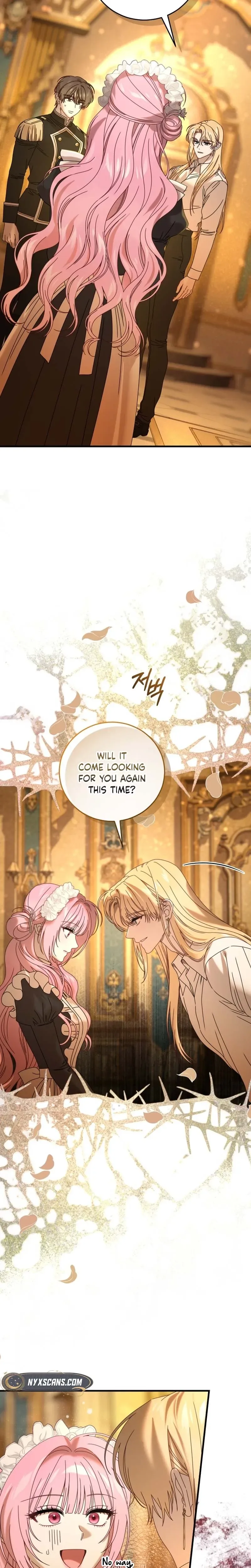The obsessive, unhinged male lead is trying to imprison me. Chapter 34 Page 23