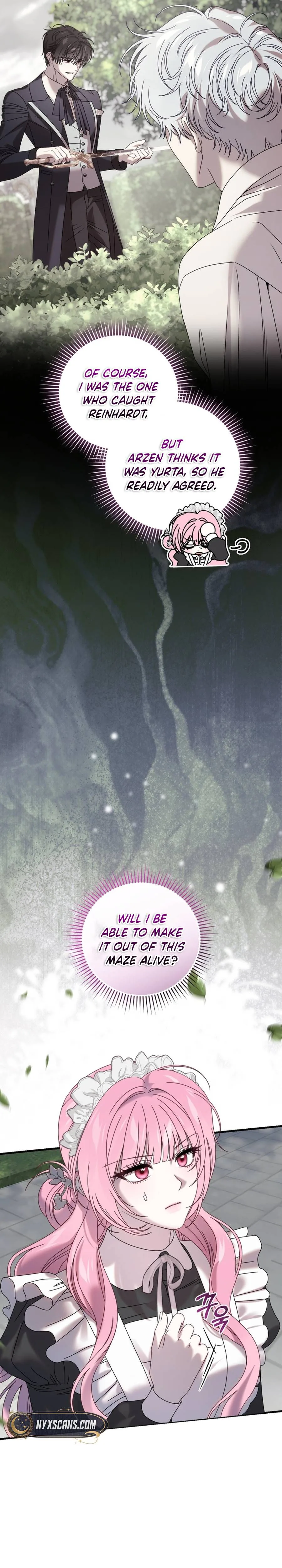 The obsessive, unhinged male lead is trying to imprison me. Chapter 35 Page 6