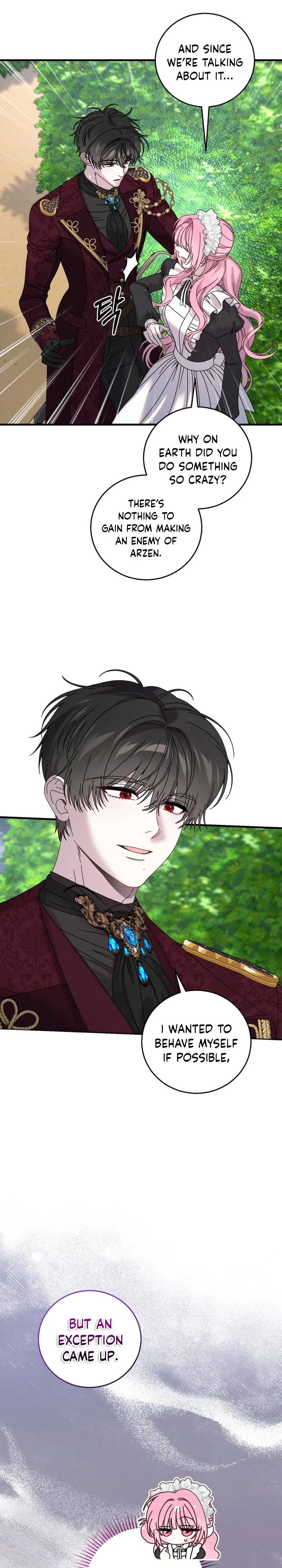 The obsessive, unhinged male lead is trying to imprison me. Chapter 35 Page 16