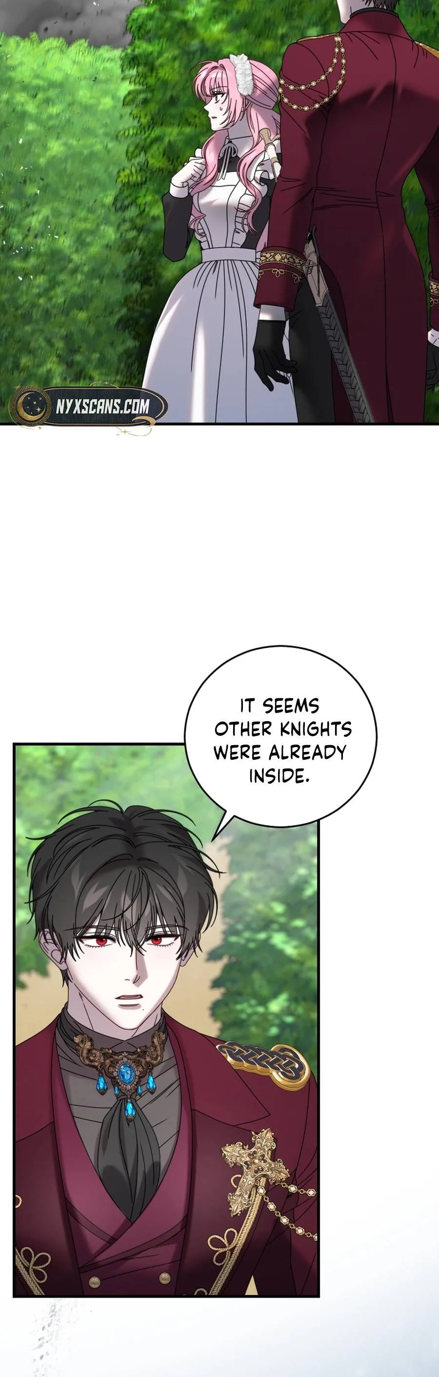The obsessive, unhinged male lead is trying to imprison me. Chapter 35 Page 23
