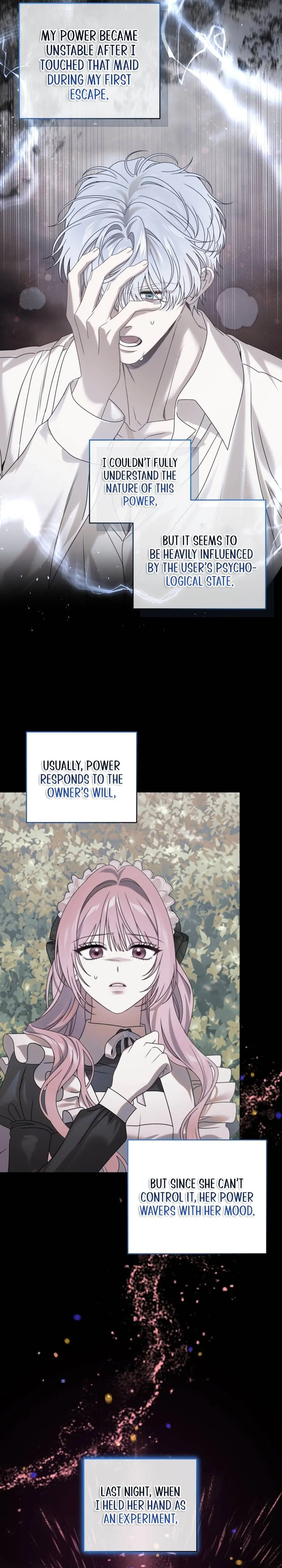 The obsessive, unhinged male lead is trying to imprison me. Chapter 35 Page 30