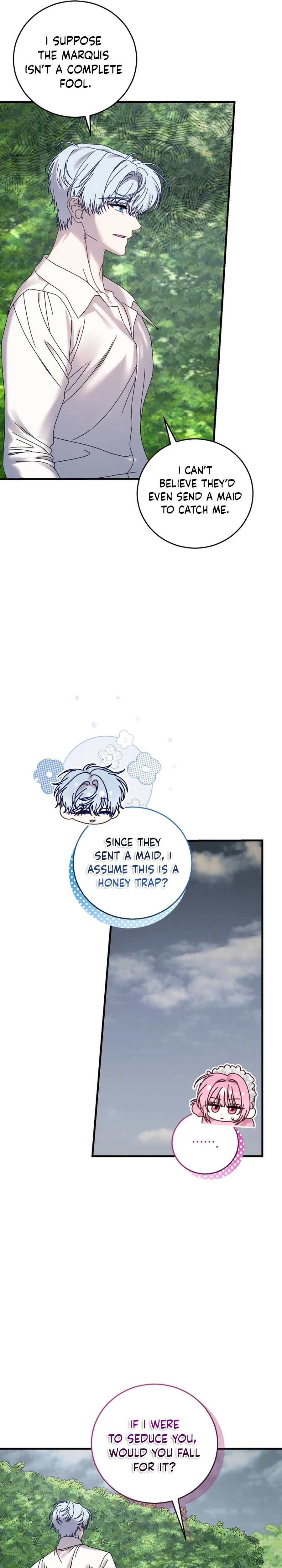 The obsessive, unhinged male lead is trying to imprison me. Chapter 35 Page 33