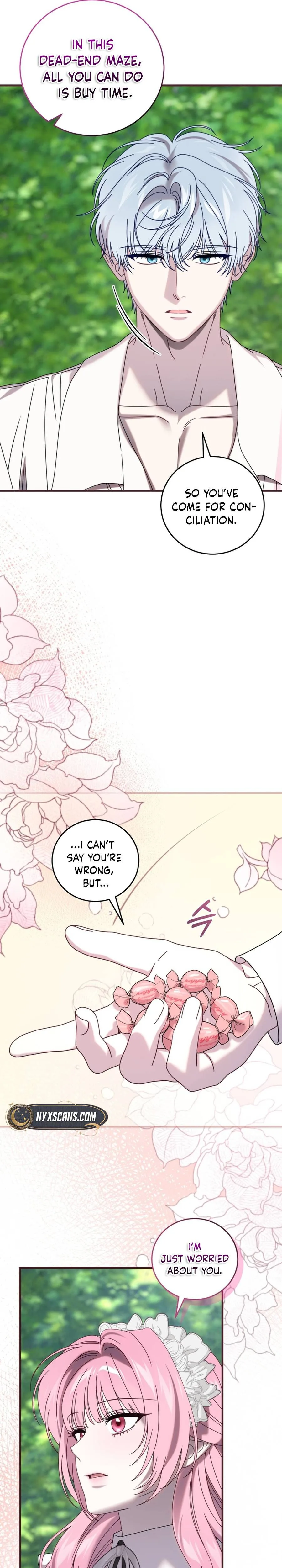 The obsessive, unhinged male lead is trying to imprison me. Chapter 35 Page 36