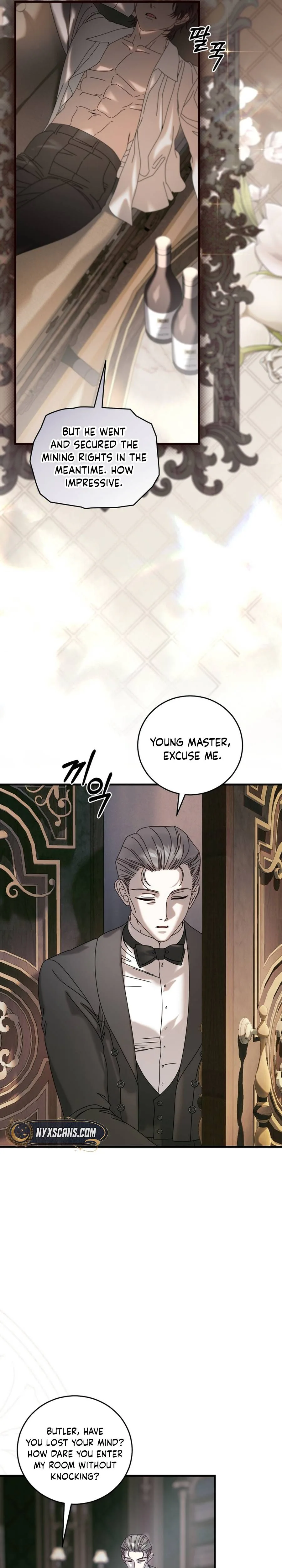The obsessive, unhinged male lead is trying to imprison me. Chapter 37 Page 40