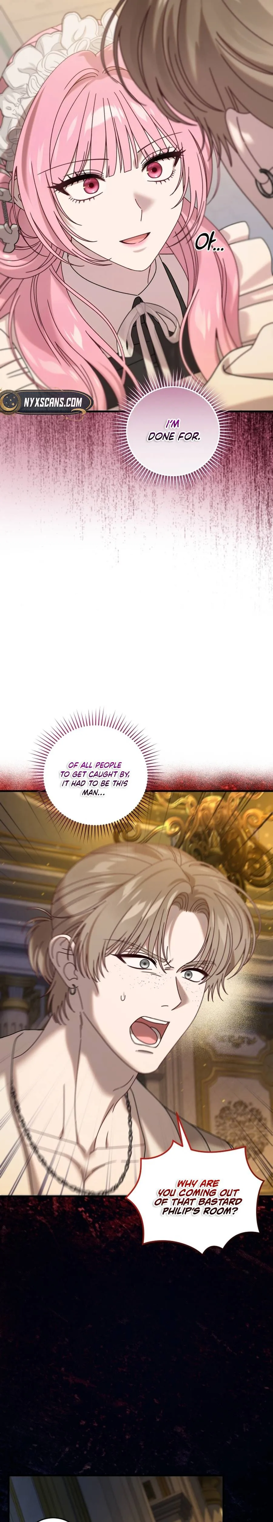 The obsessive, unhinged male lead is trying to imprison me. Chapter 31 Page 22