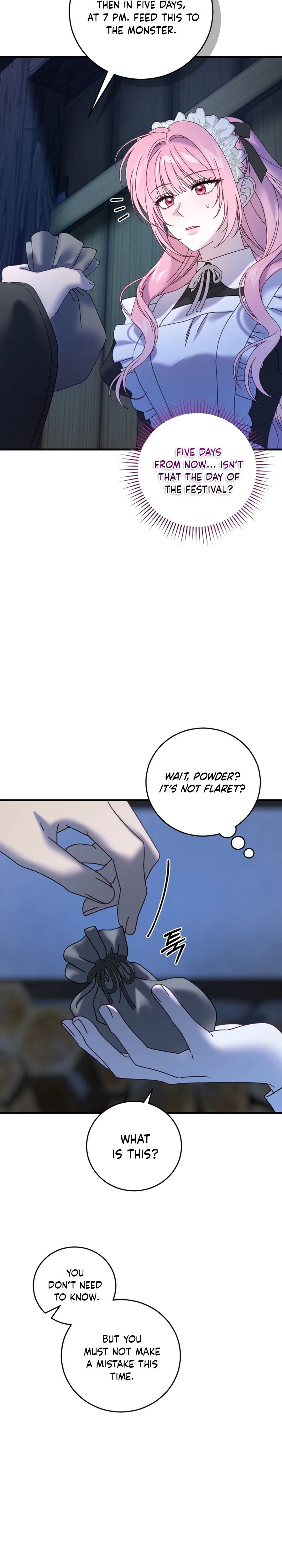 The obsessive, unhinged male lead is trying to imprison me. Chapter 44 Page 11