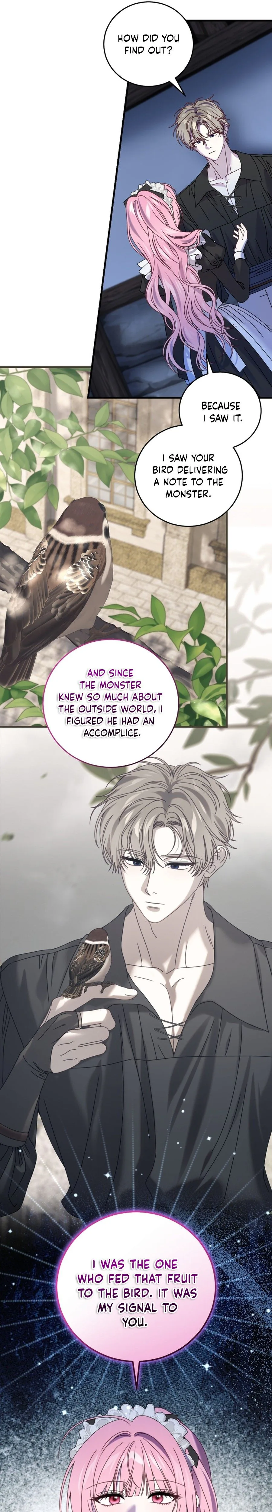 The obsessive, unhinged male lead is trying to imprison me. Chapter 44 Page 18