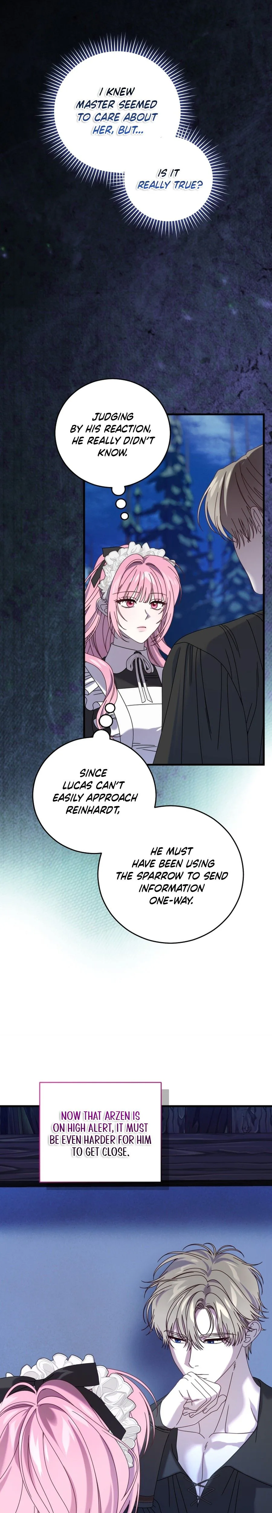The obsessive, unhinged male lead is trying to imprison me. Chapter 44 Page 21