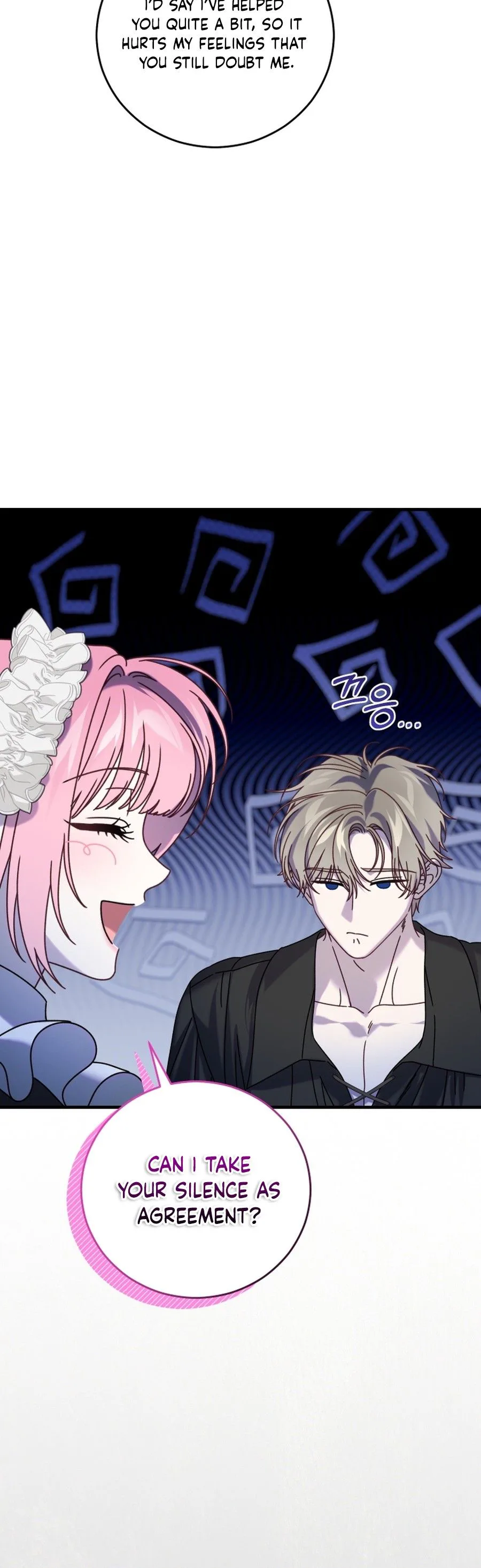 The obsessive, unhinged male lead is trying to imprison me. Chapter 44 Page 23
