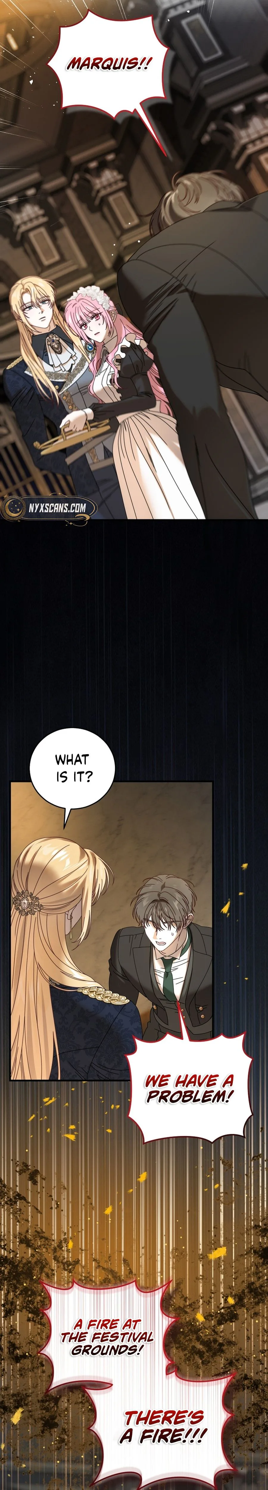 The obsessive, unhinged male lead is trying to imprison me. Chapter 44 Page 45