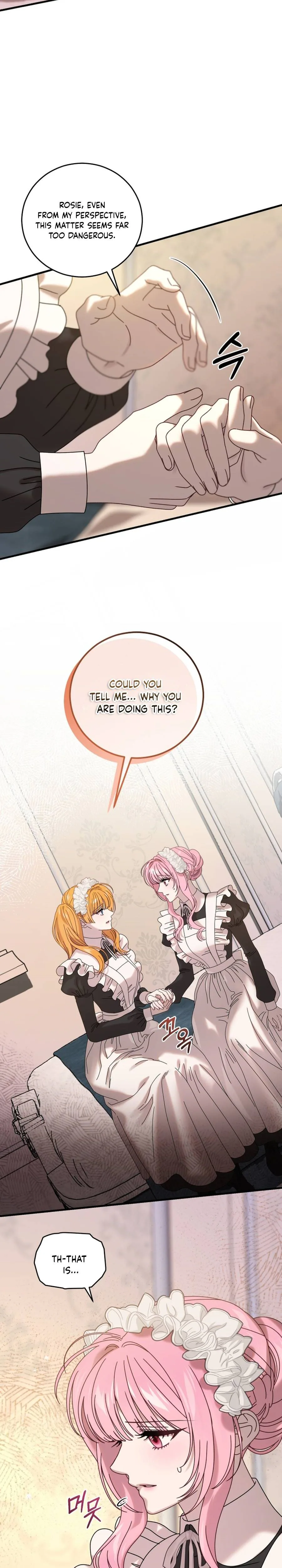 The obsessive, unhinged male lead is trying to imprison me. Chapter 30 Page 23