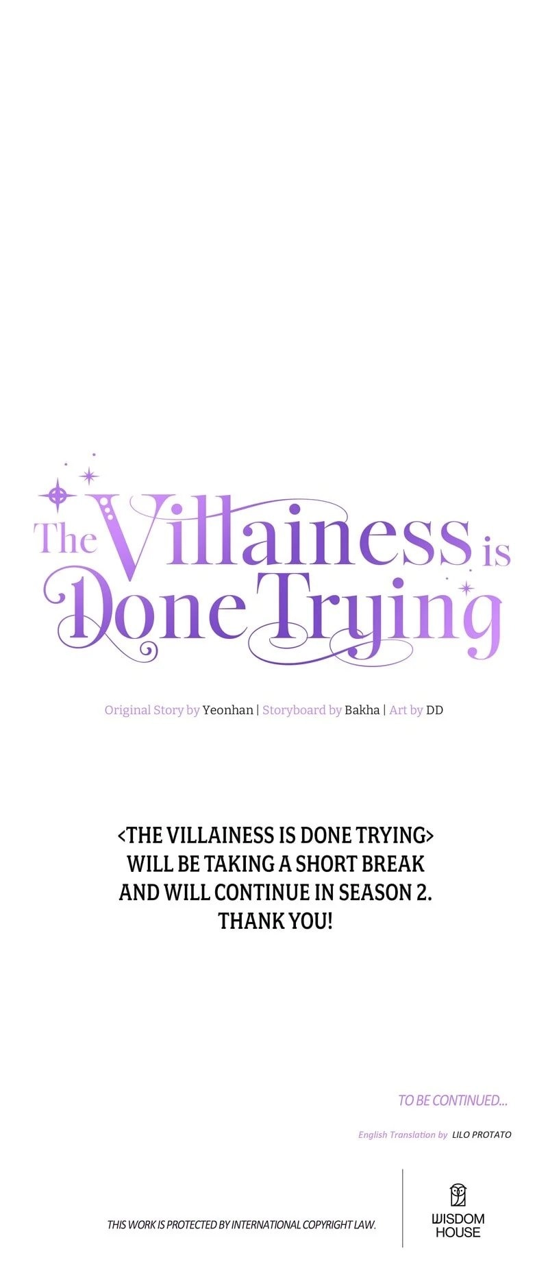 The Villainess Is Done Trying Chapter 45 Page 65