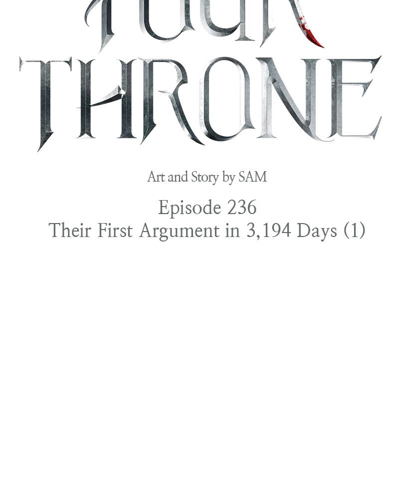 Your Throne Chapter 237 - Their First Argument in 3,194 Days (1) Page 8